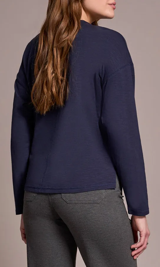 Flatlock Slub Knit Top sold by Revolution Boutique product image thumbnail 2