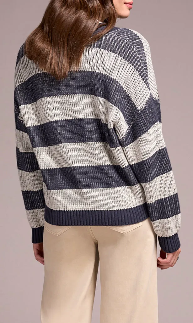 Button Up Striped Cardigan sold by Revolution Boutique product image thumbnail 2