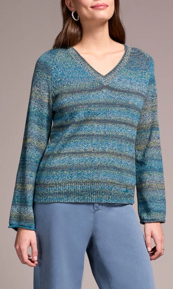 Combed Cotton V-Neck Sweater sold by Revolution Boutique