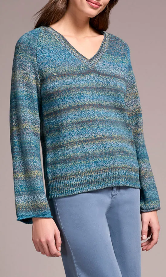 Combed Cotton V-Neck Sweater sold by Revolution Boutique product image thumbnail 3