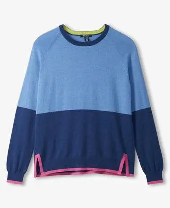 Color-block Crew Sweater sold by Revolution Boutique