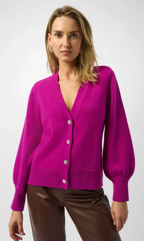 Ribkoff Puff Sleeve Cardigan sold by Revolution Boutique