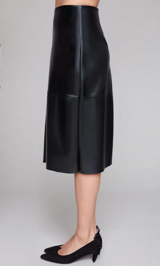 Vegan Leather Midi Skirt sold by Revolution Boutique product image thumbnail 2