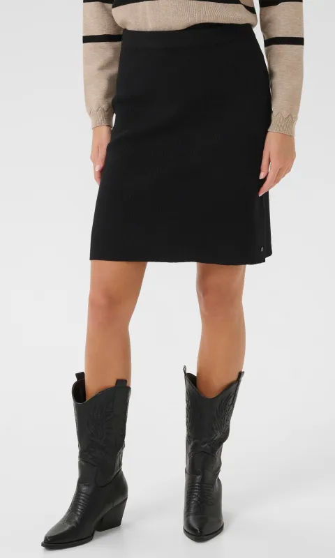 Above-The-Knee Knit Skirt sold by Revolution Boutique