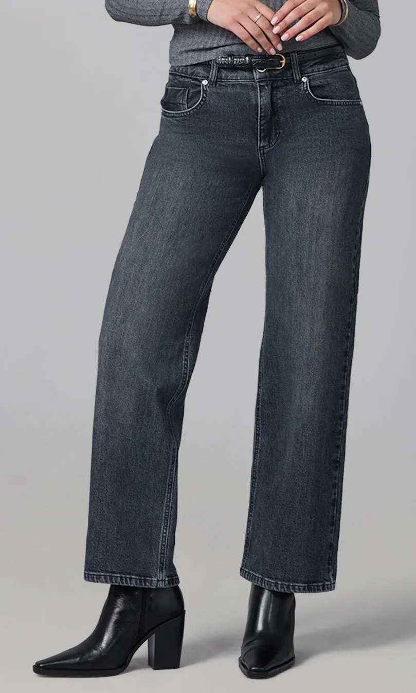 Straight Wide-Leg Denim sold by Revolution Boutique