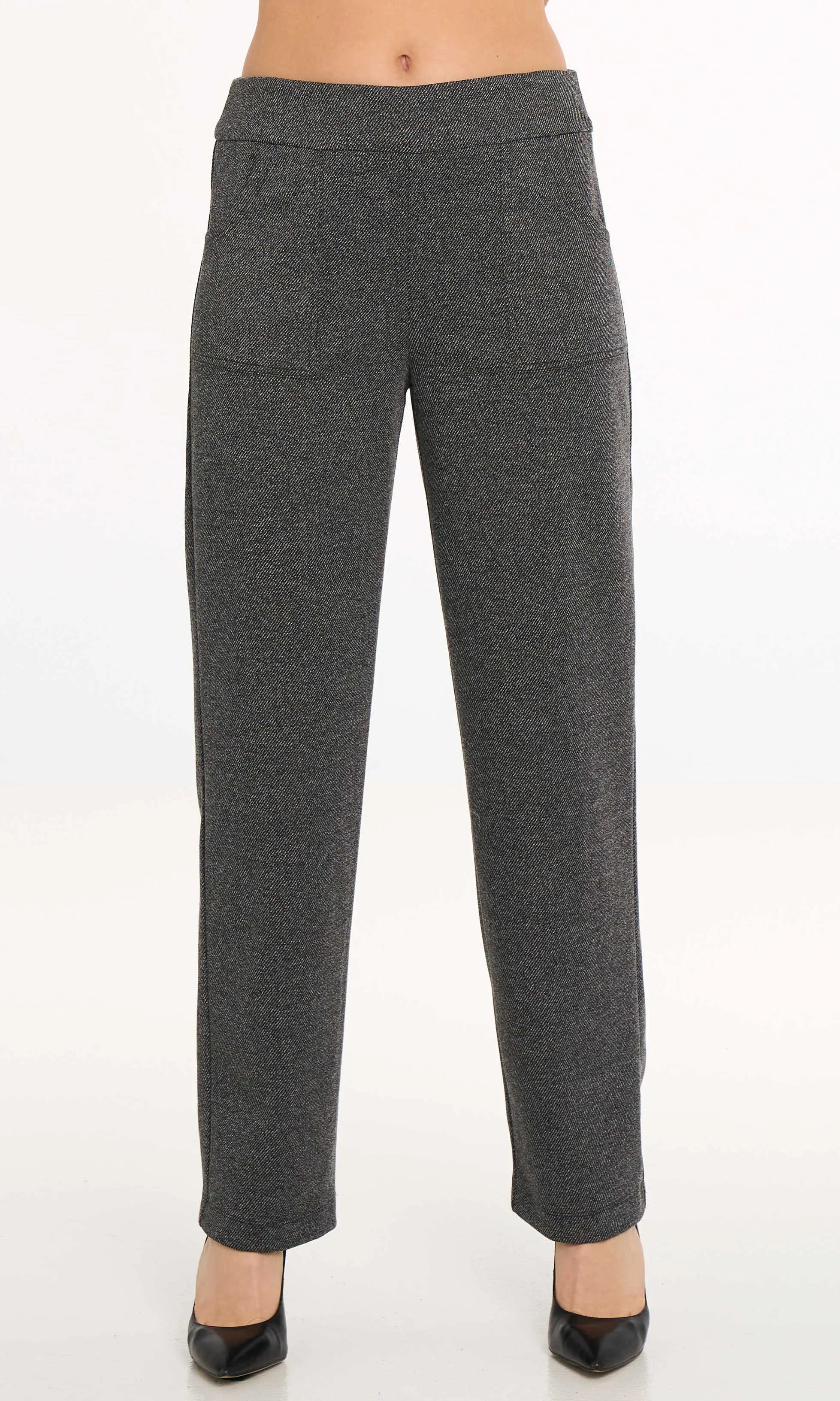 Patch Pocket Straight-Leg Pull-On Pant sold by Revolution Boutique