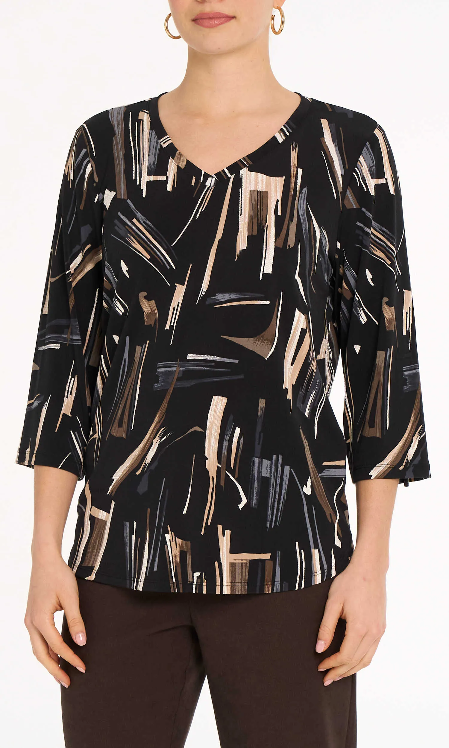 V-Neck Jersey Top sold by Revolution Boutique