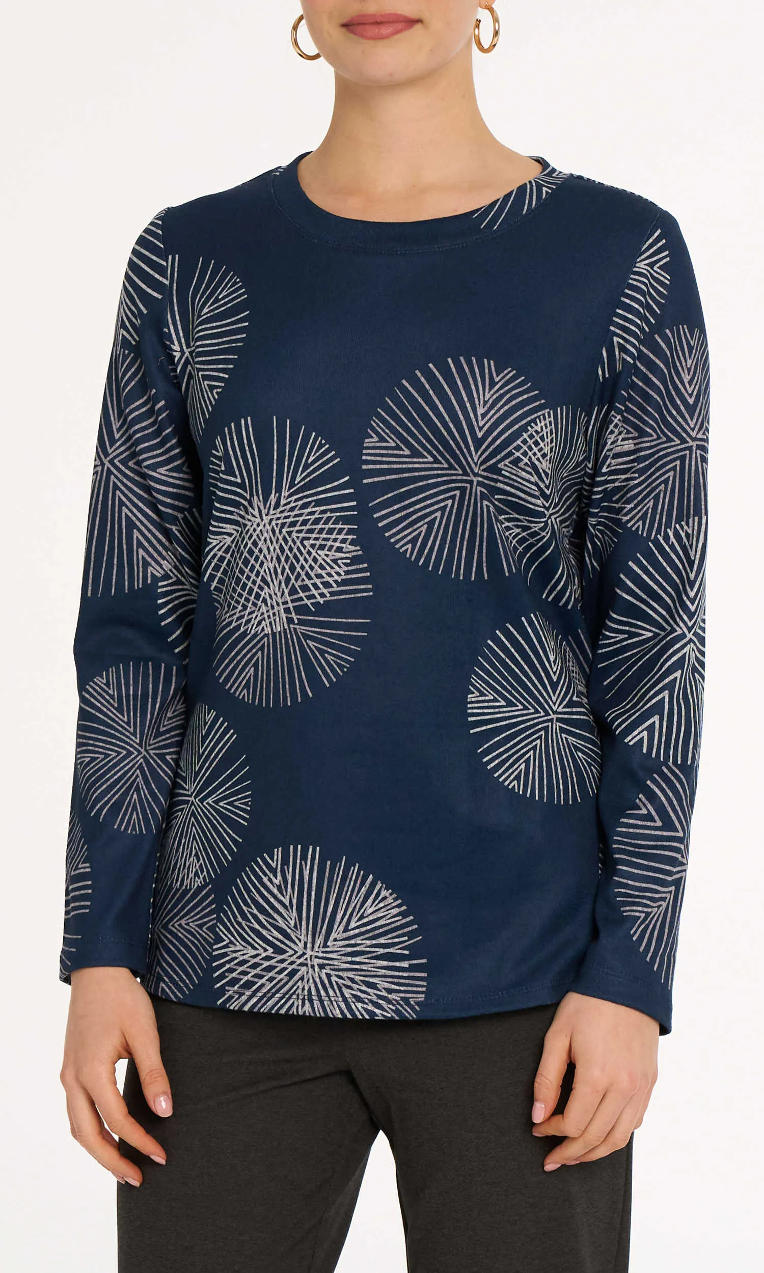 Jersey Round Hem Top sold by Revolution Boutique