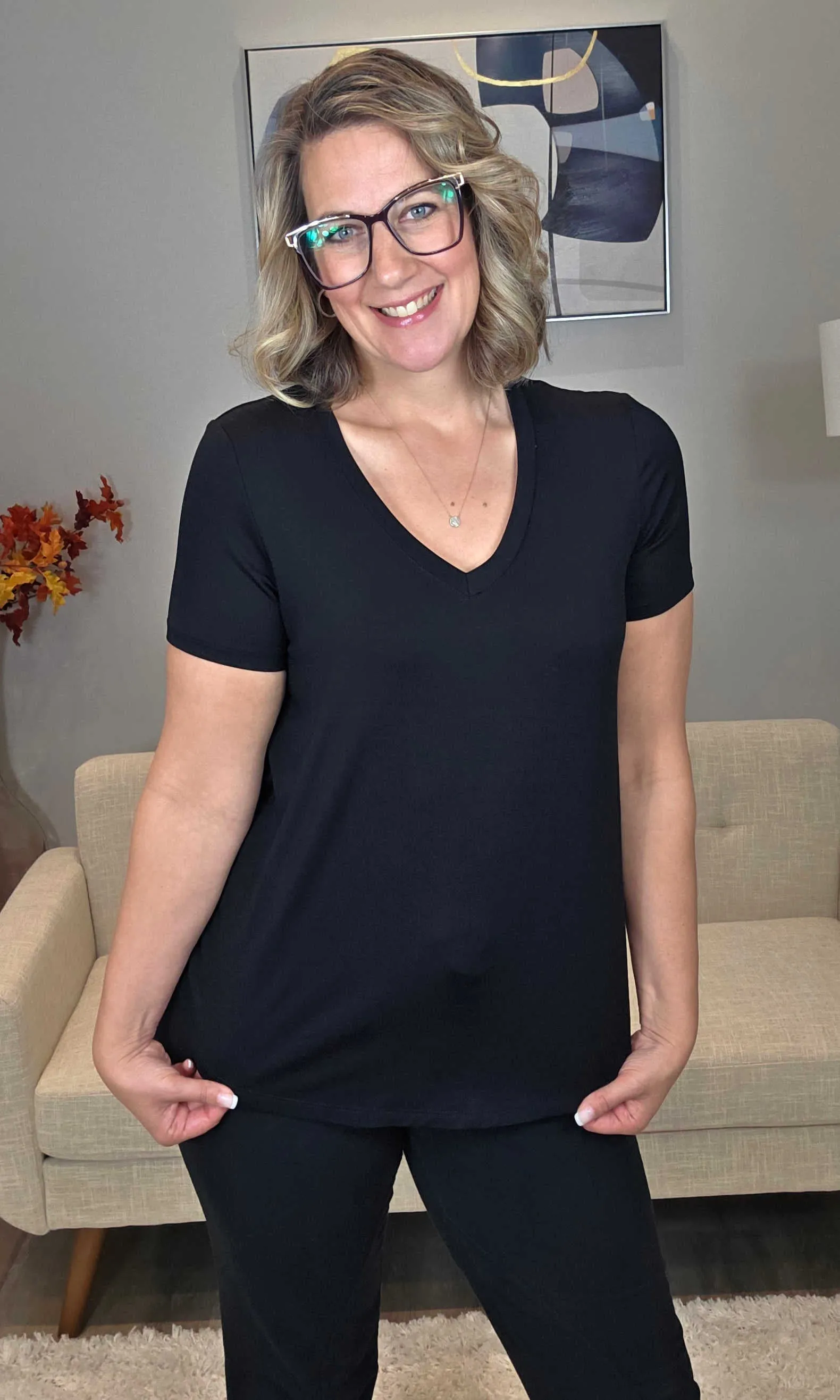 Classic V-Neck Tee sold by Revolution Boutique