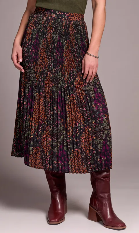 Pleated Midi Skirt sold by Revolution Boutique