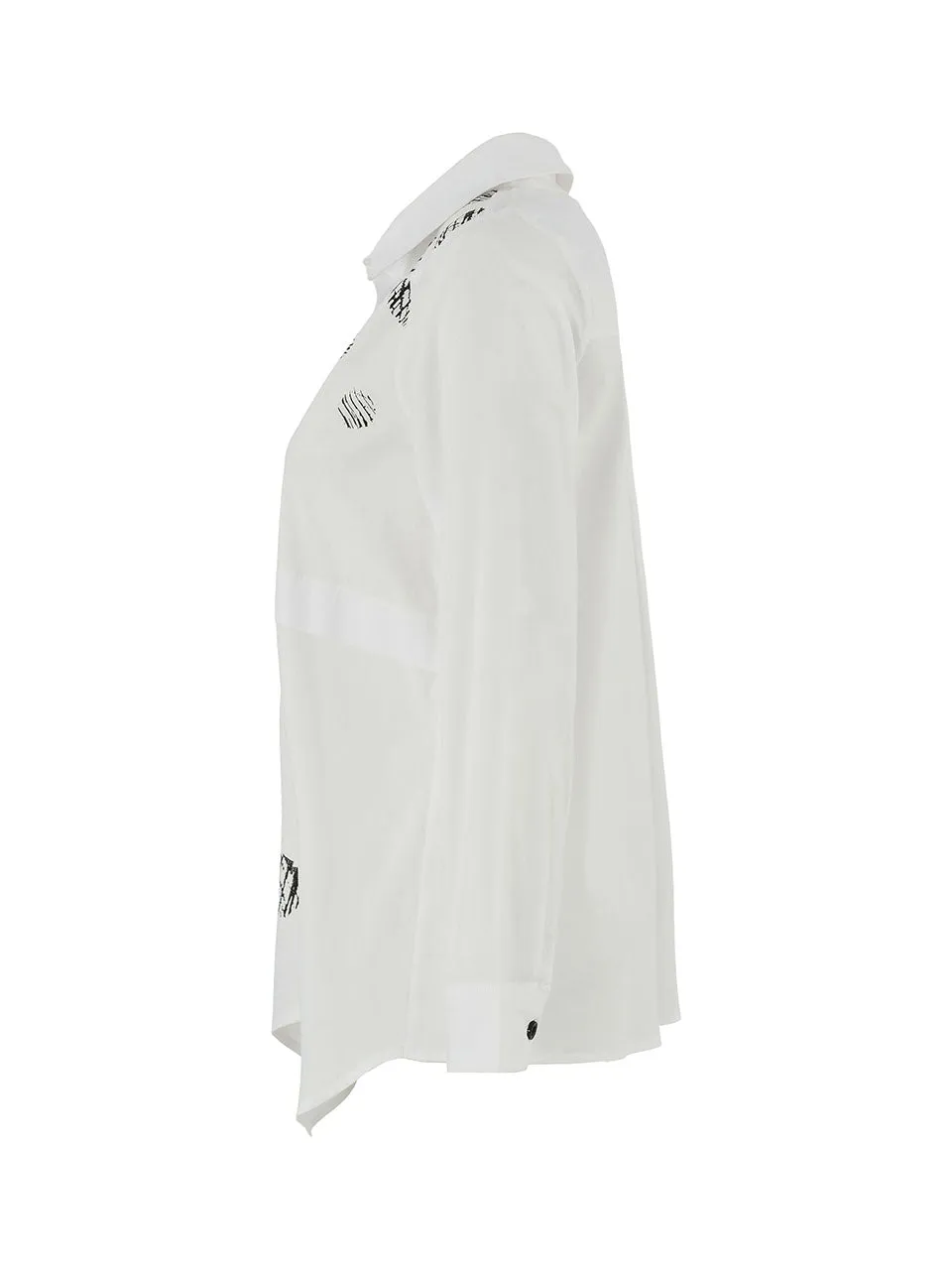 Asymmetrical Hem Blouse sold by Revolution Boutique product image thumbnail 3