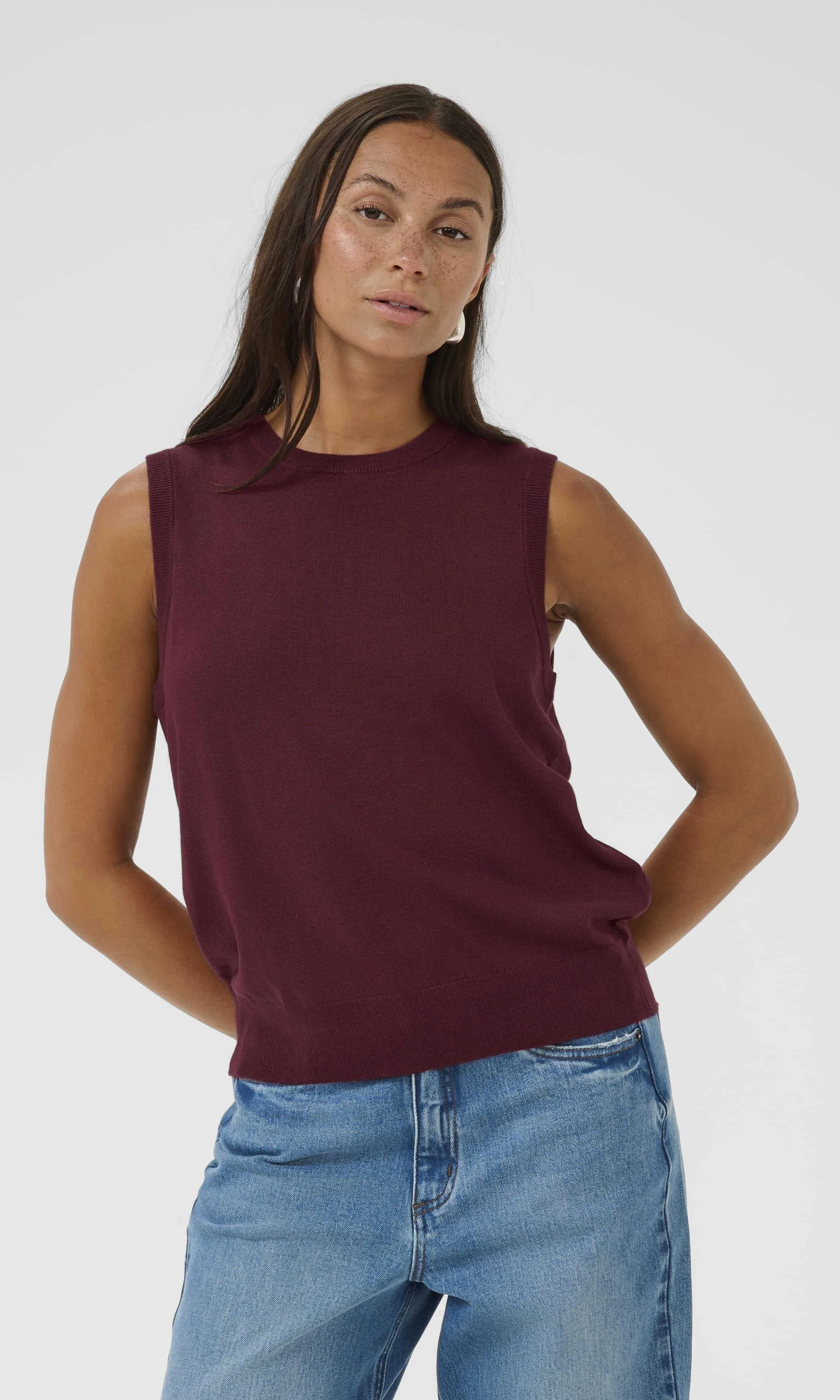 Knit Tank sold by Revolution Boutique