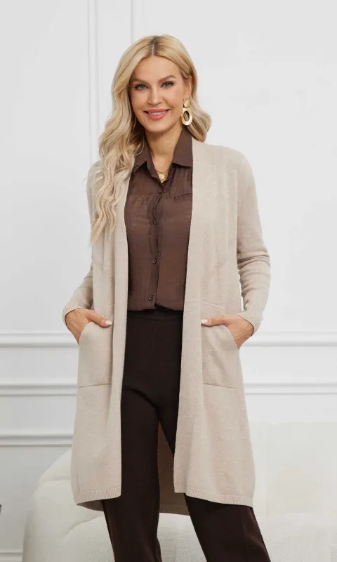 Soft Knit Longline Cardigan sold by Revolution Boutique