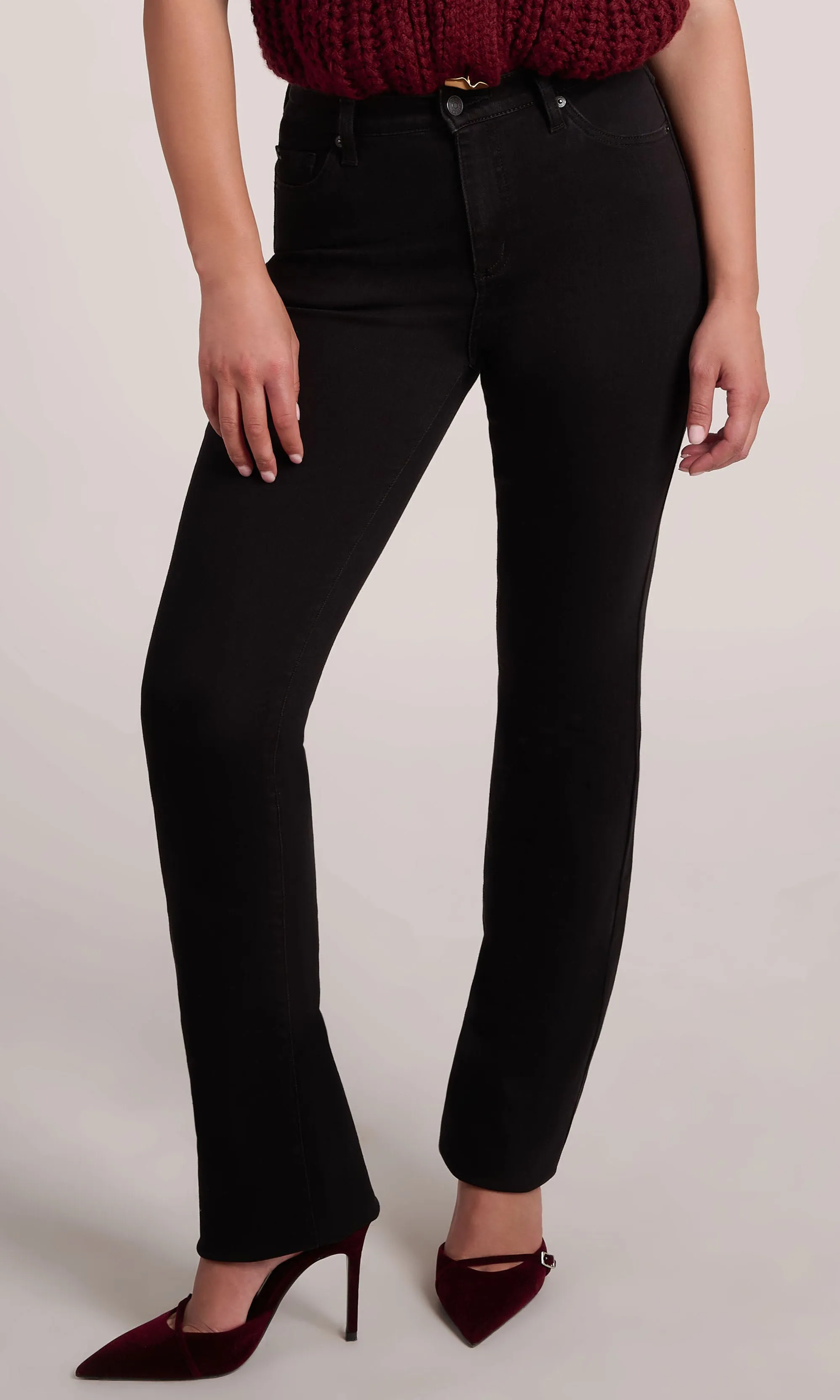 Classic Black Straight Leg Denim sold by Revolution Boutique