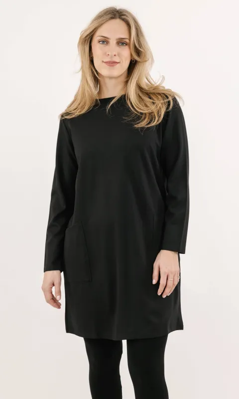 Patch Pocket Tunic Dress sold by Revolution Boutique