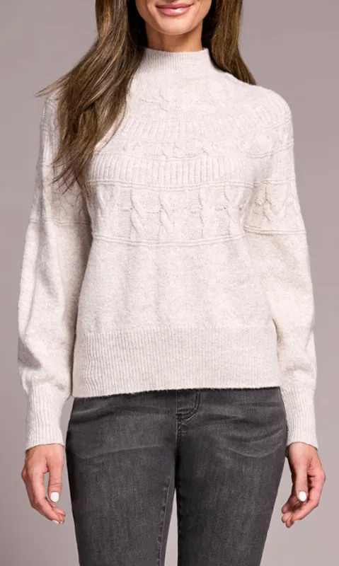 Mock Neck Cuffed Sleeve Sweater sold by Revolution Boutique