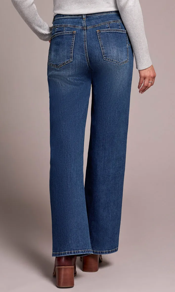 Five Pocket Wide Leg Denim sold by Revolution Boutique product image thumbnail 2
