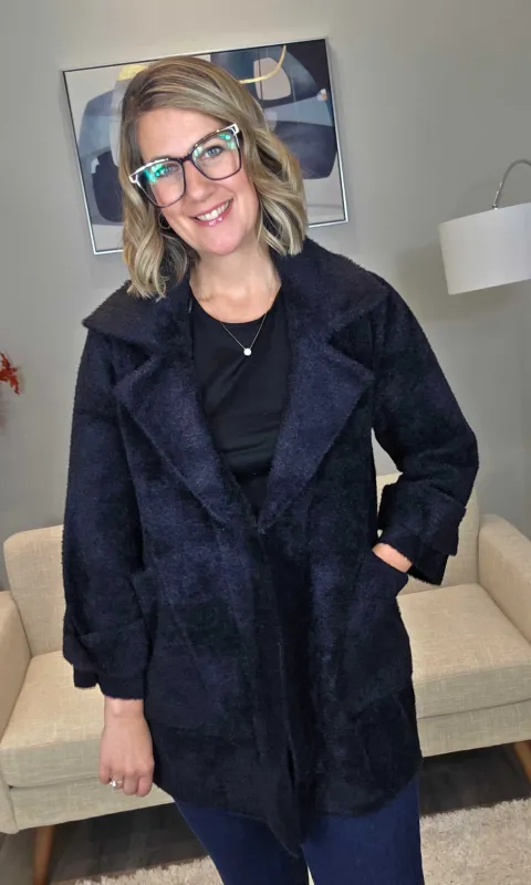 Notch Lapel Collar Jacket sold by Revolution Boutique