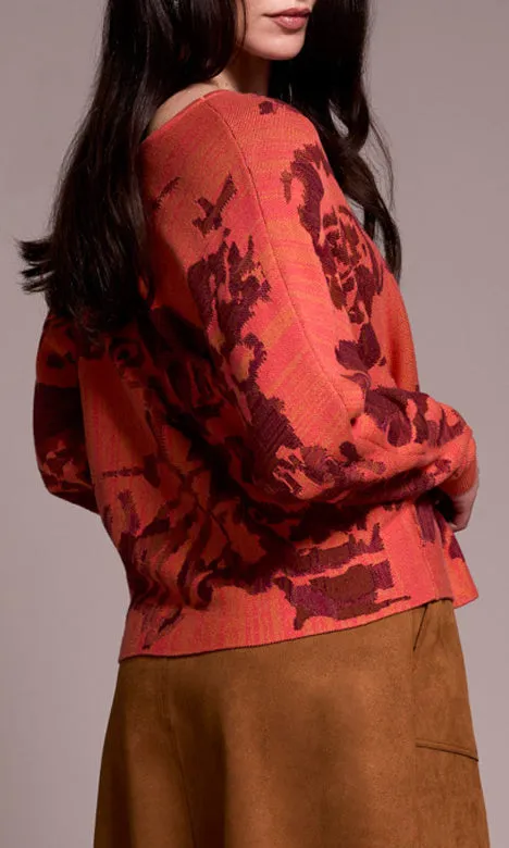 Wear-Two-Ways Jacquard Sweater sold by Revolution Boutique product image thumbnail 2