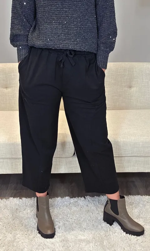 Drawstring Wide Leg Pant sold by Revolution Boutique