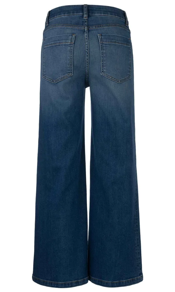 Seam Detail Patch Pocket Denim sold by Revolution Boutique product image thumbnail 2