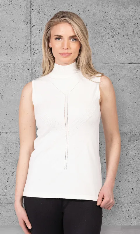 Textured Mock Neck Tank Top sold by Revolution Boutique