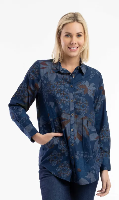 Floral Button Down Shirt sold by Revolution Boutique