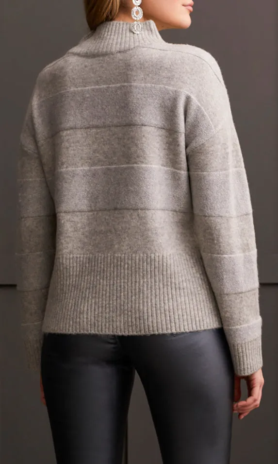Soft Knit Mock Neck Sweater sold by Revolution Boutique product image thumbnail 2