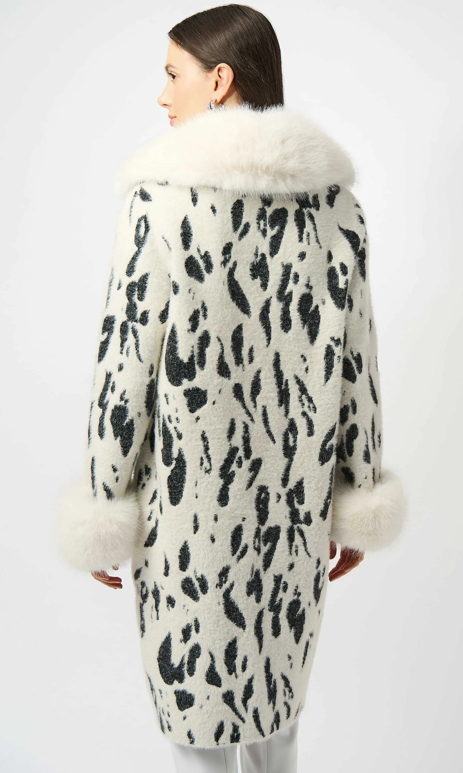Ribkoff Luxe Faux Fur Trim Coat sold by Revolution Boutique product image thumbnail 2