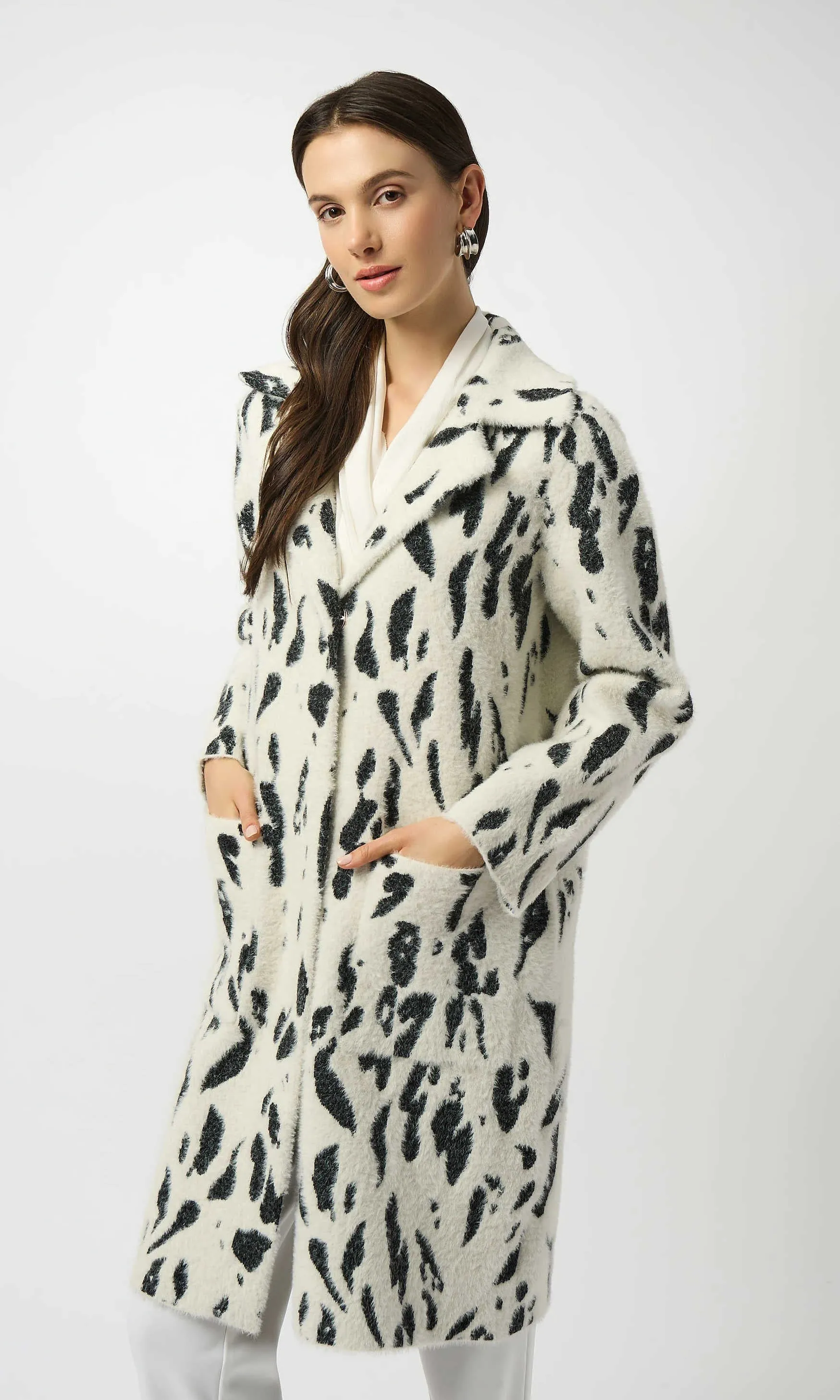 Ribkoff Luxe Faux Fur Trim Coat sold by Revolution Boutique product image thumbnail 3