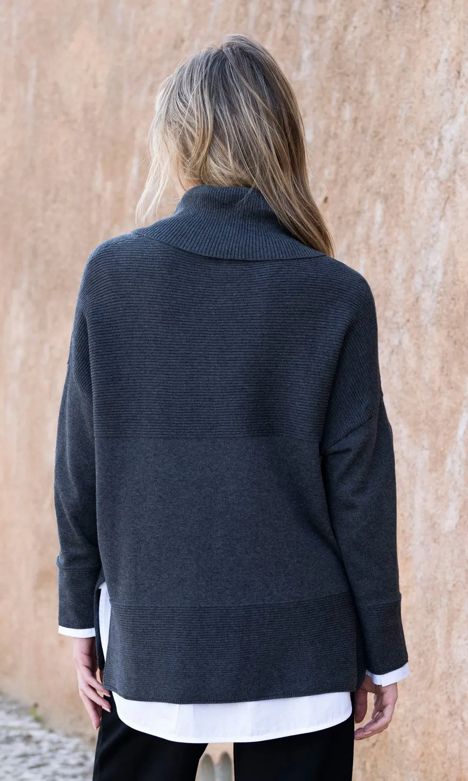 Rib Detail Sweater sold by Revolution Boutique product image thumbnail 2