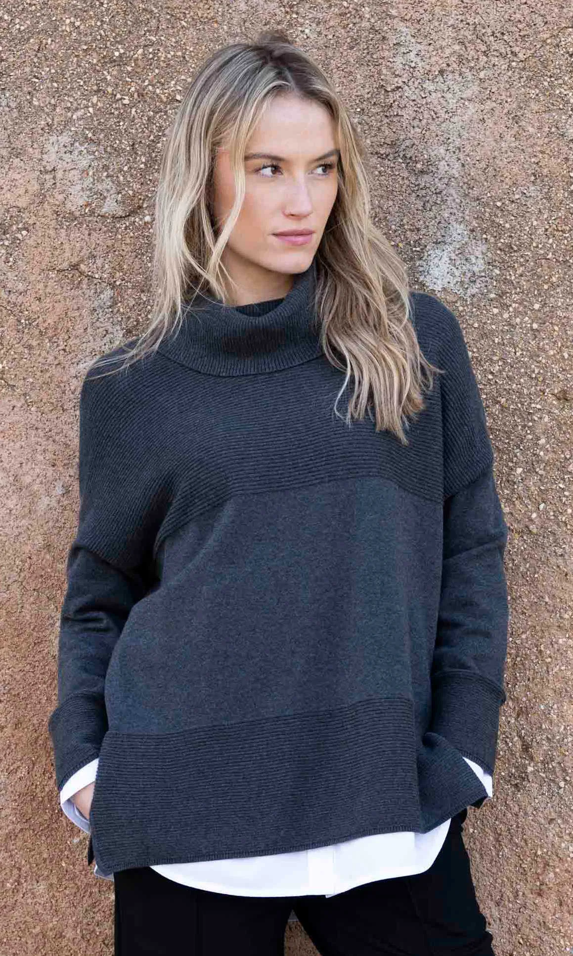 Rib Detail Sweater sold by Revolution Boutique