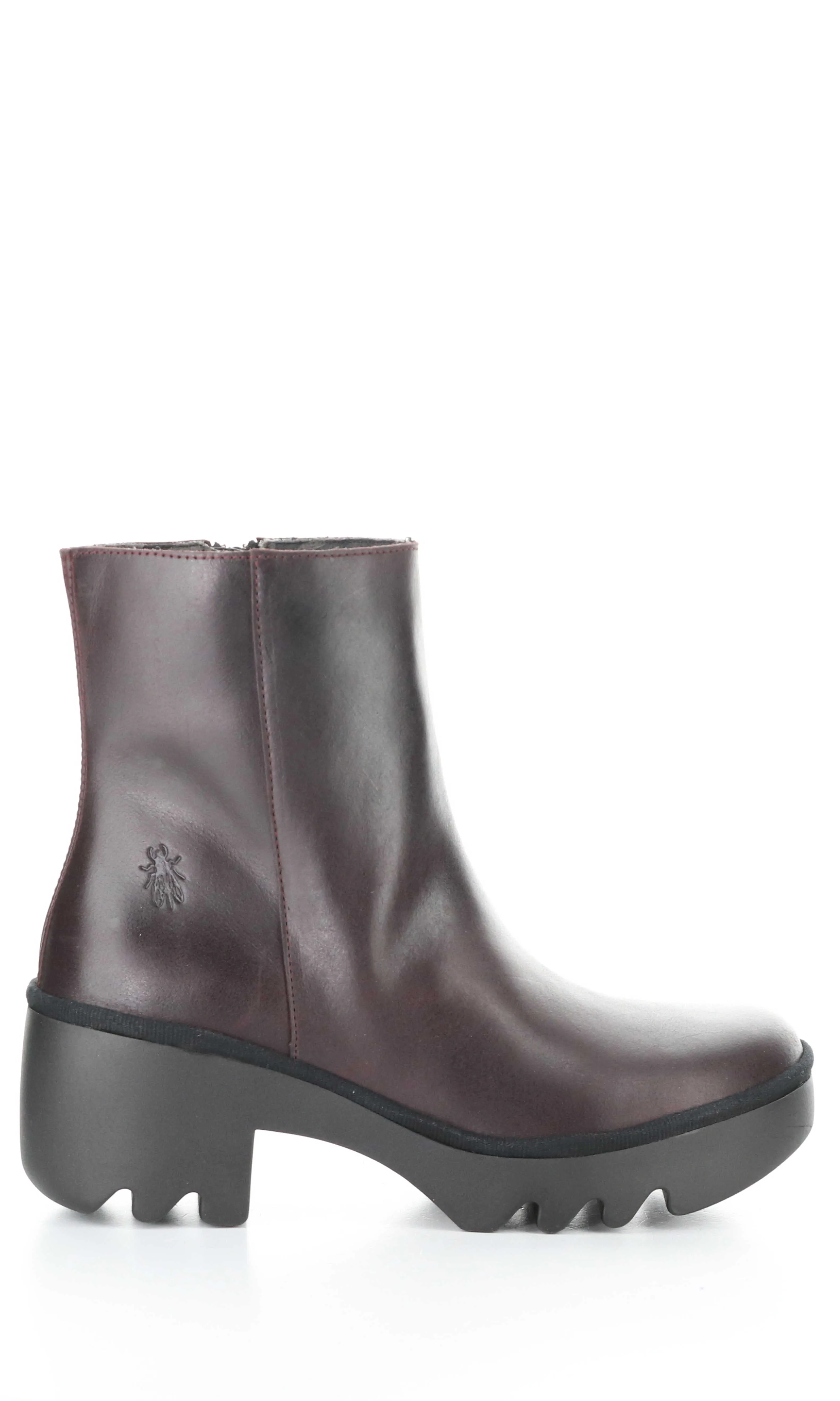 Fly London Leather Side-Zip Ankle Boot sold by Revolution Boutique