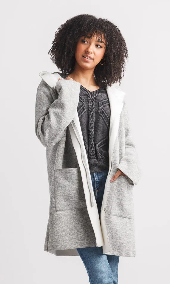 Patch Pocket Hooded Jacket sold by Revolution Boutique