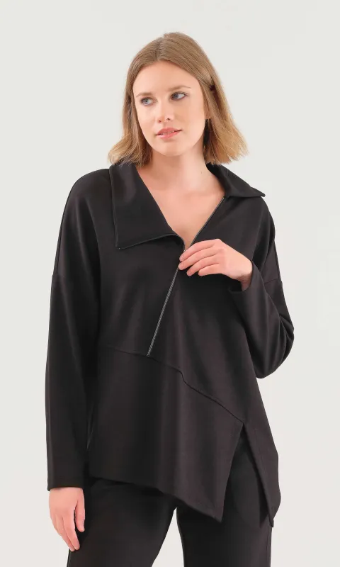 Angled Hem Sweater sold by Revolution Boutique