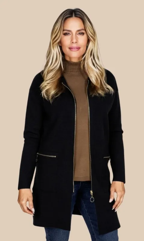 Hooded Zip Up Jacket sold by Revolution Boutique