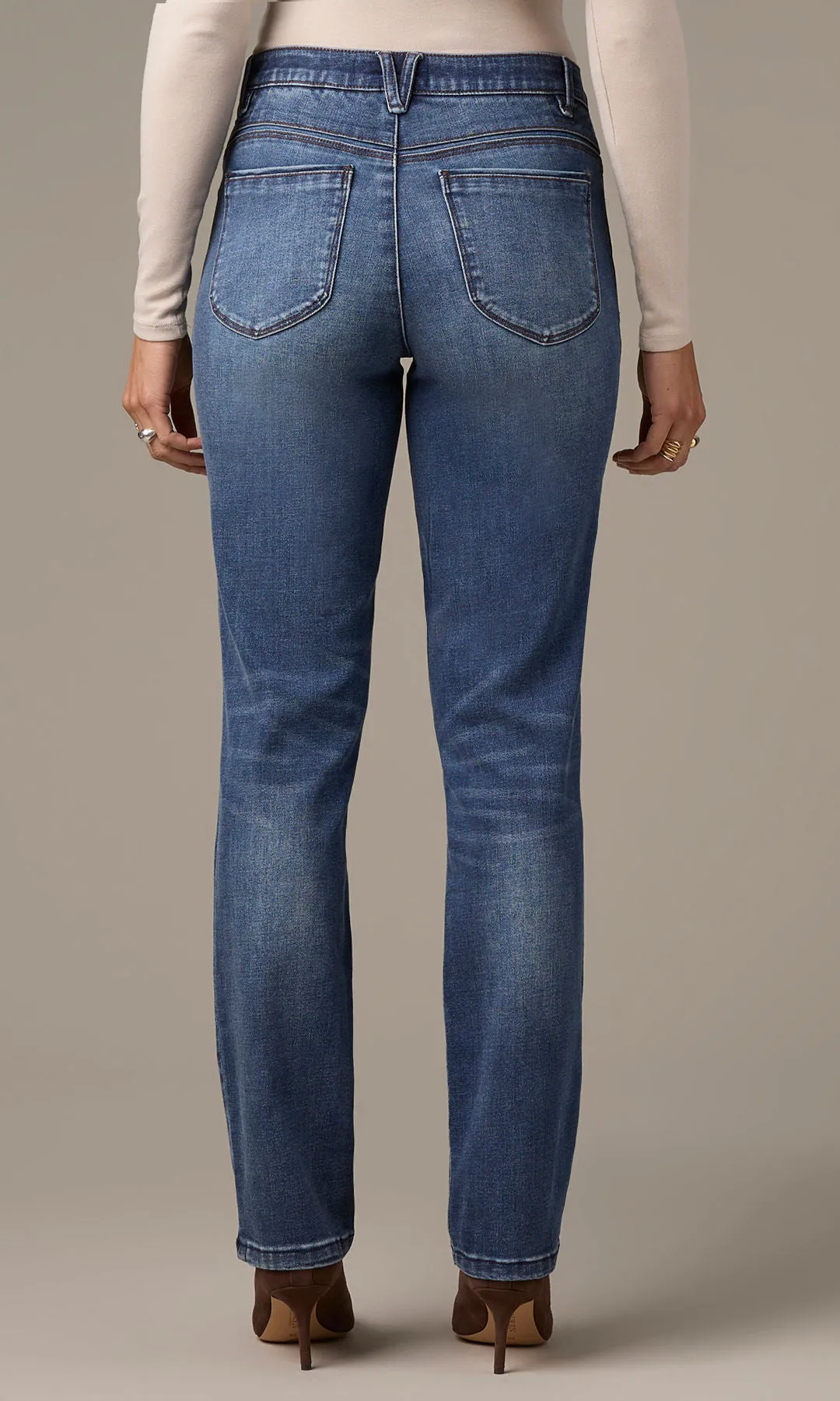 Mid-Rise Stretch Denim sold by Revolution Boutique product image thumbnail 2