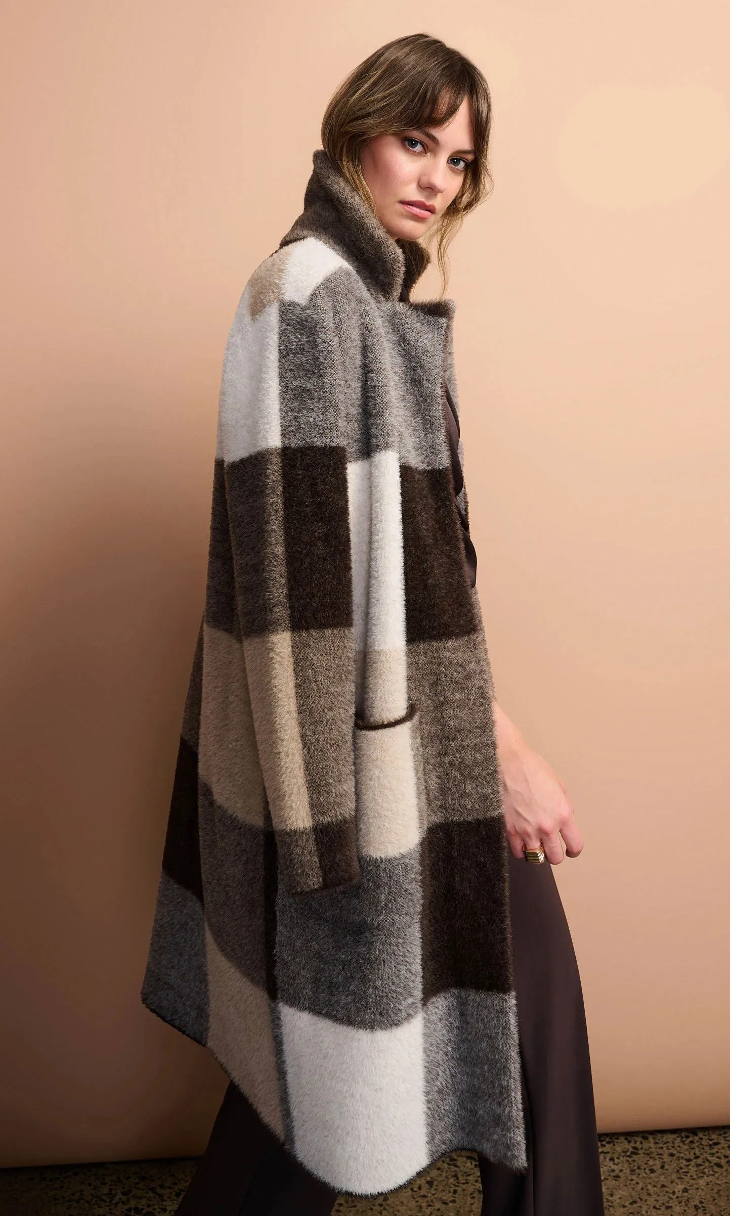 Ribkoff Feather Yarn Notch Collar Jacket sold by Revolution Boutique product image thumbnail 4