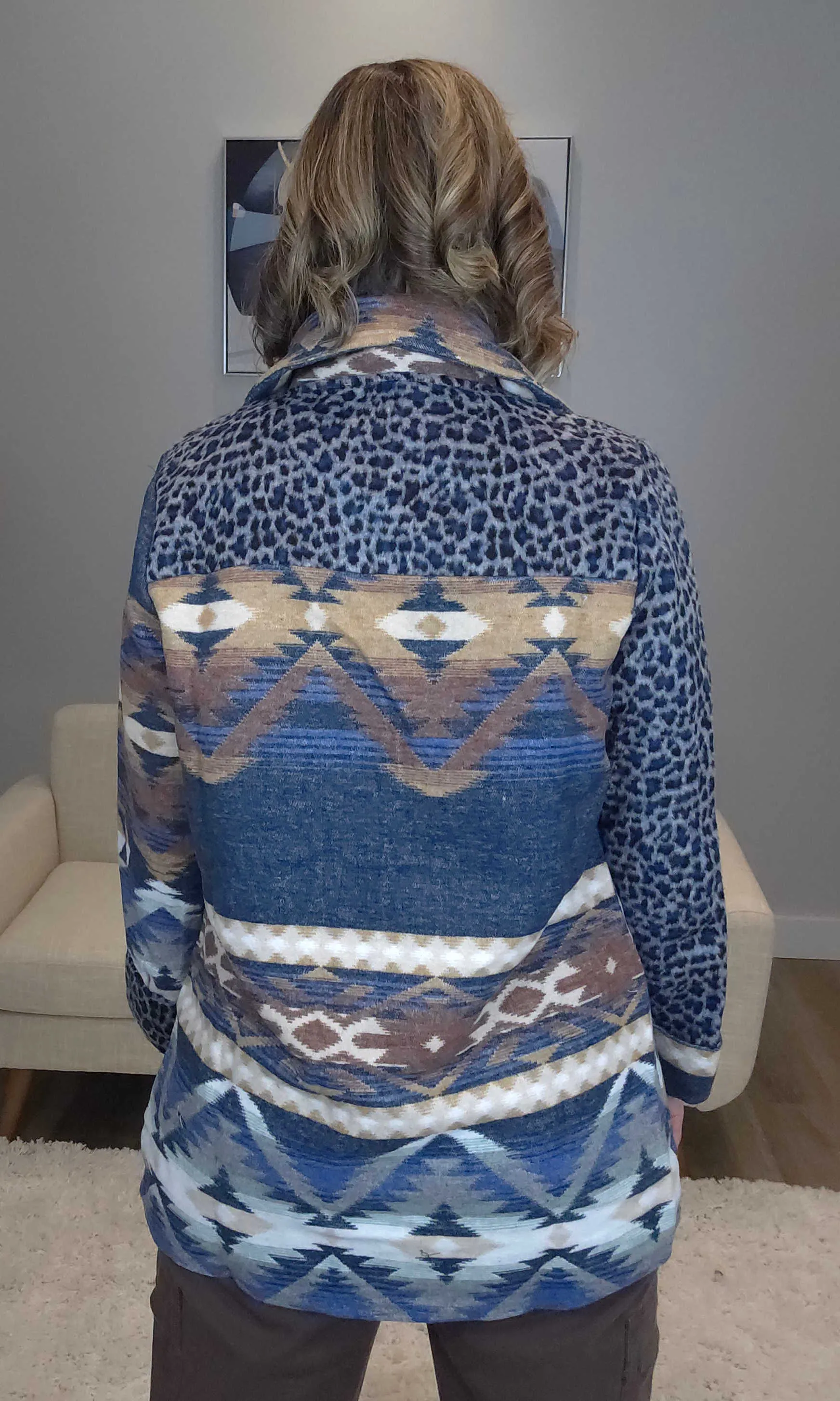 Mixed Print Shacket sold by Revolution Boutique product image thumbnail 2