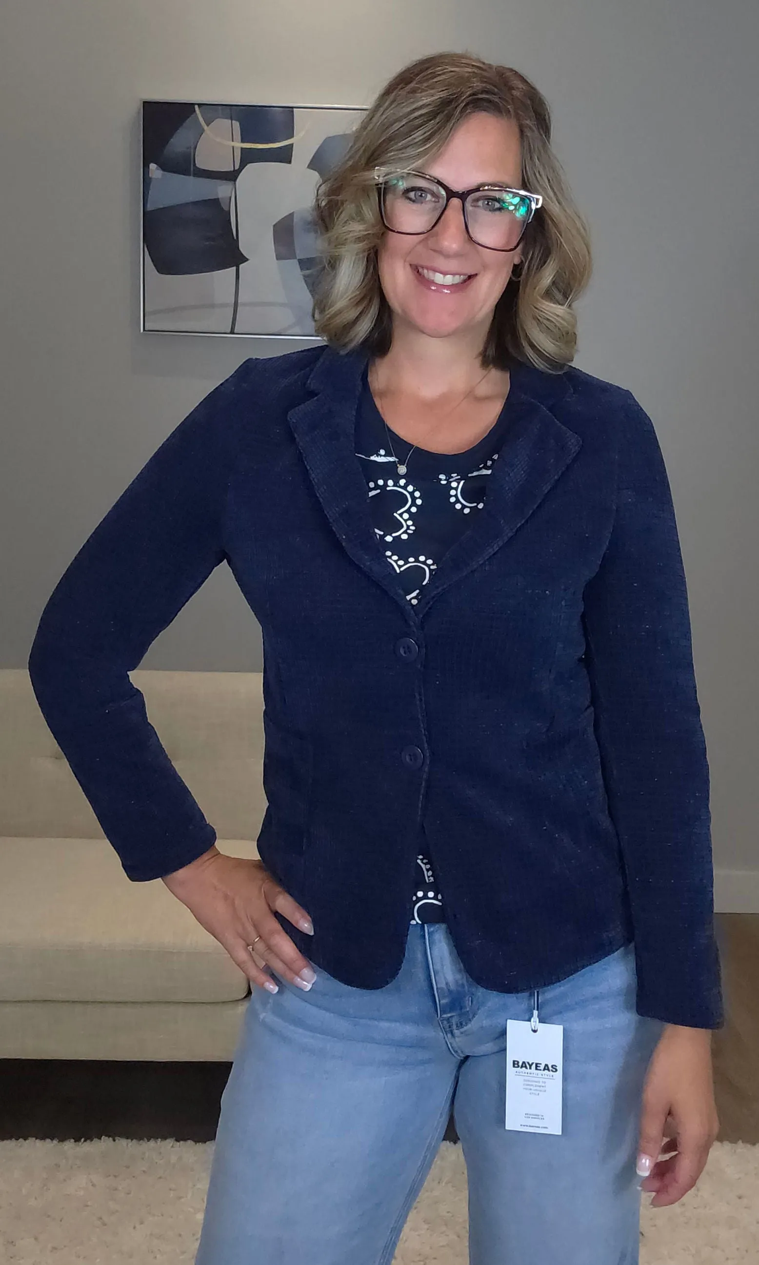 Corduroy Blazer sold by Revolution Boutique