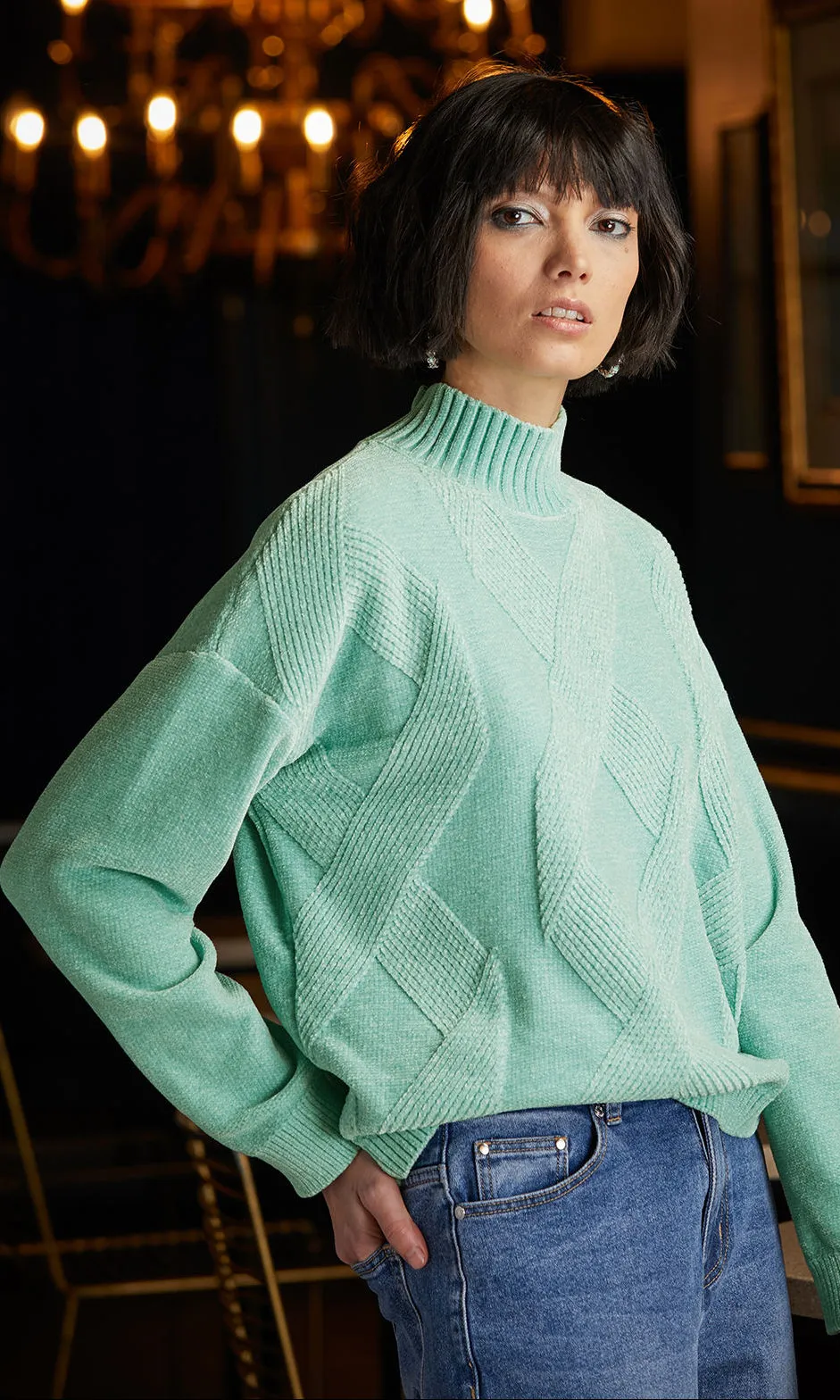 Textured Soft Knit Sweater sold by Revolution Boutique