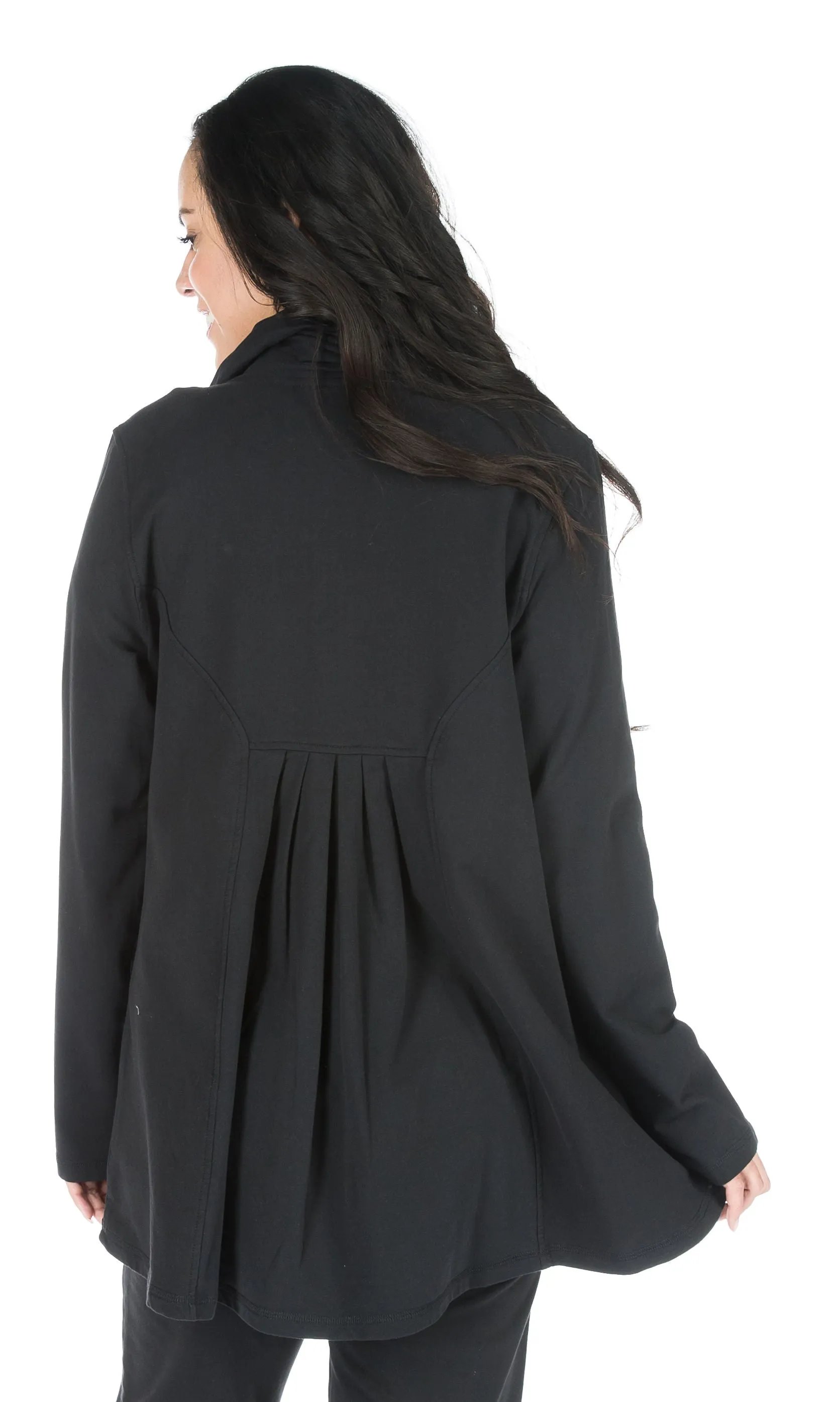 Zip-Front A-Line Jacket sold by Revolution Boutique product image thumbnail 2