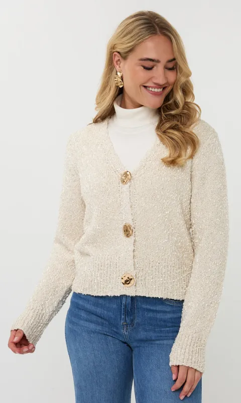 Textured Knit Statement Cardigan sold by Revolution Boutique