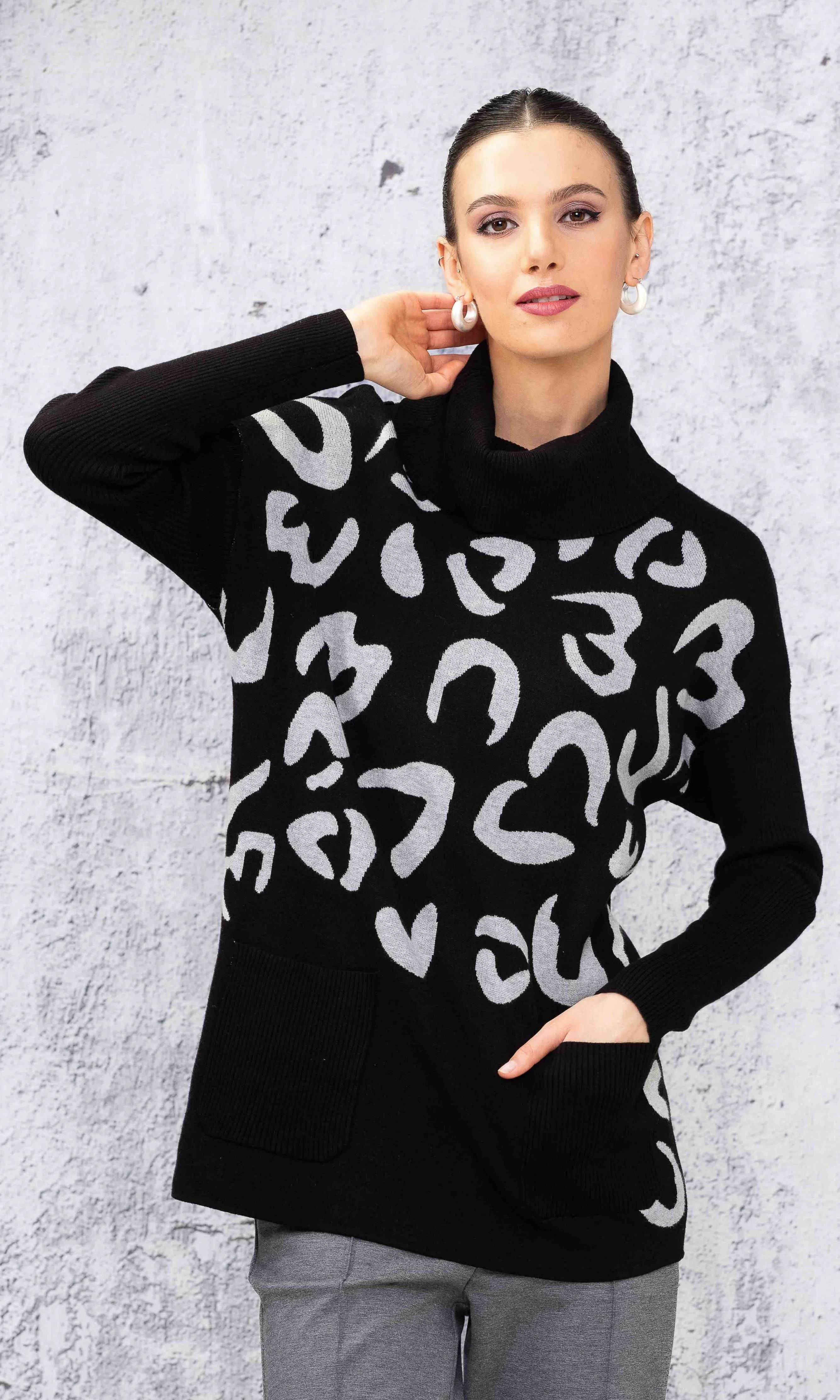 Patch Pocket Relaxed Fit Sweater sold by Revolution Boutique