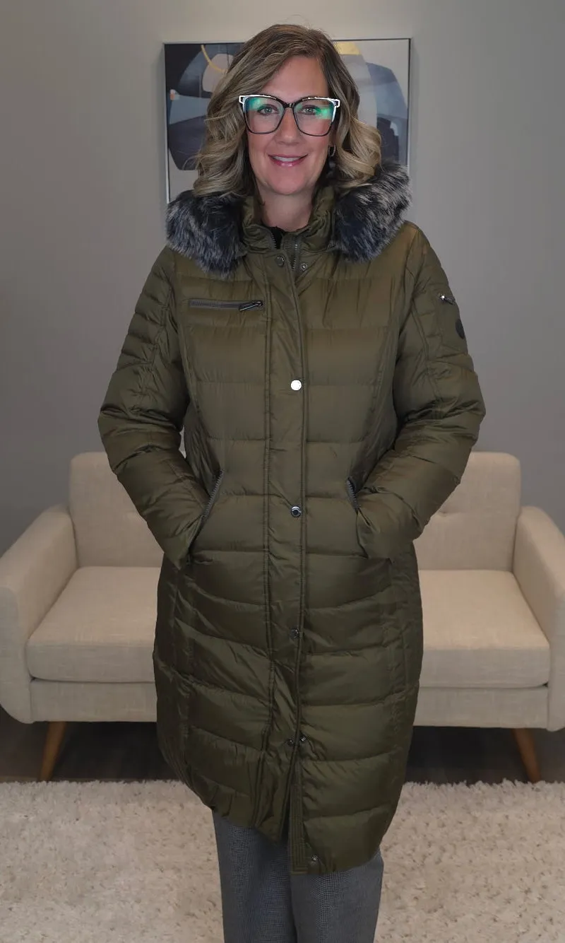 Down-Fill Full Length Parka sold by Revolution Boutique product image thumbnail 3