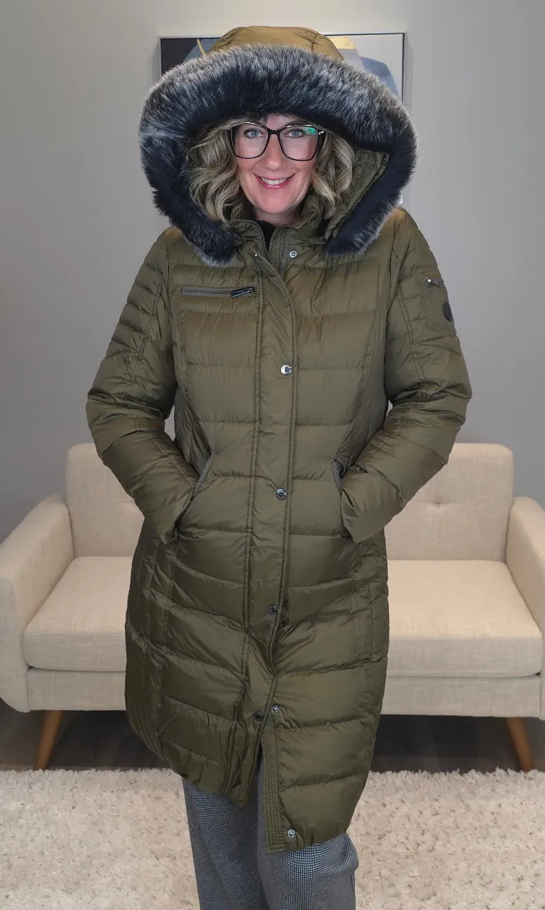 Down-Fill Full Length Parka sold by Revolution Boutique