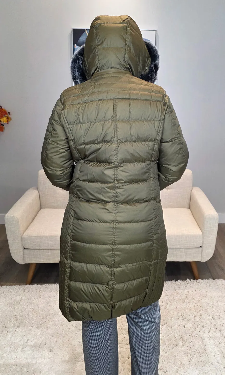 Down-Fill Full Length Parka sold by Revolution Boutique product image thumbnail 2