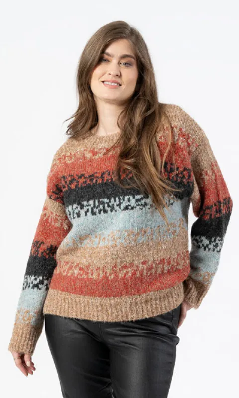 Fuzzy Knit Sweater sold by Revolution Boutique