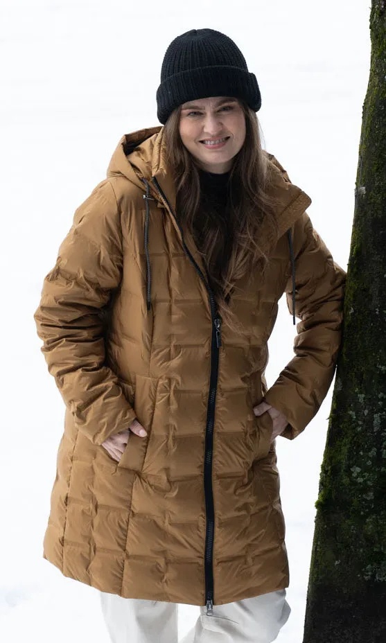 Quilted Puffer Zip-Front Coat sold by Revolution Boutique product image thumbnail 2