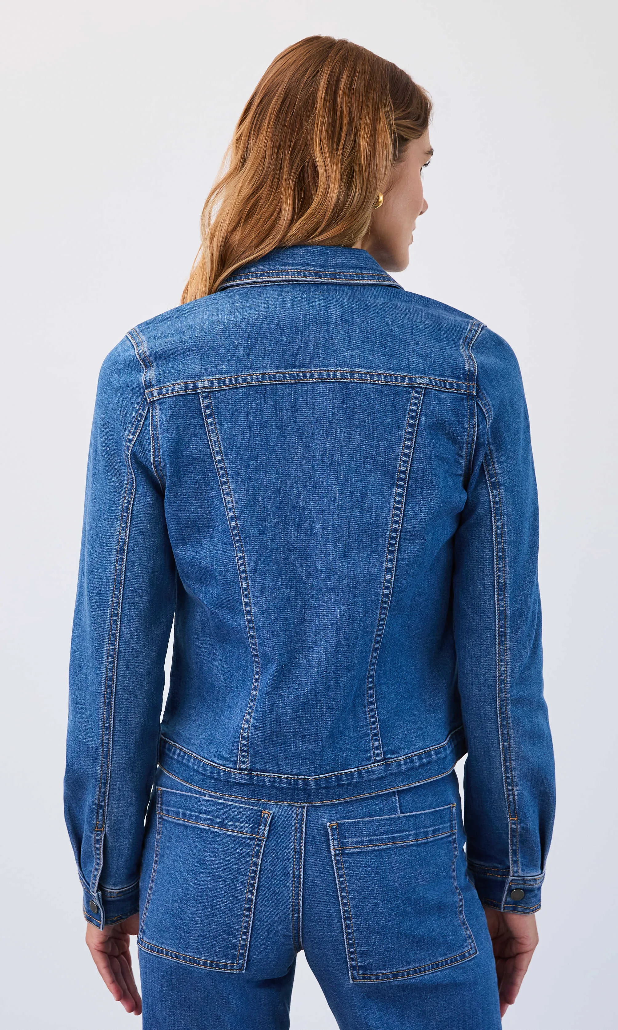 Faux Pocket Denim Jacket sold by Revolution Boutique product image thumbnail 2